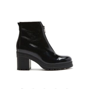 La Canadienne Black PENN Leather Waterproof Platform Size 11 $159